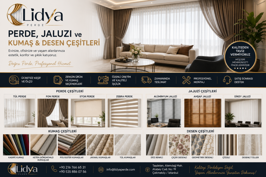 Ürünlerimiz - Lidya Perde Lidya Perde - Ürünlerimiz