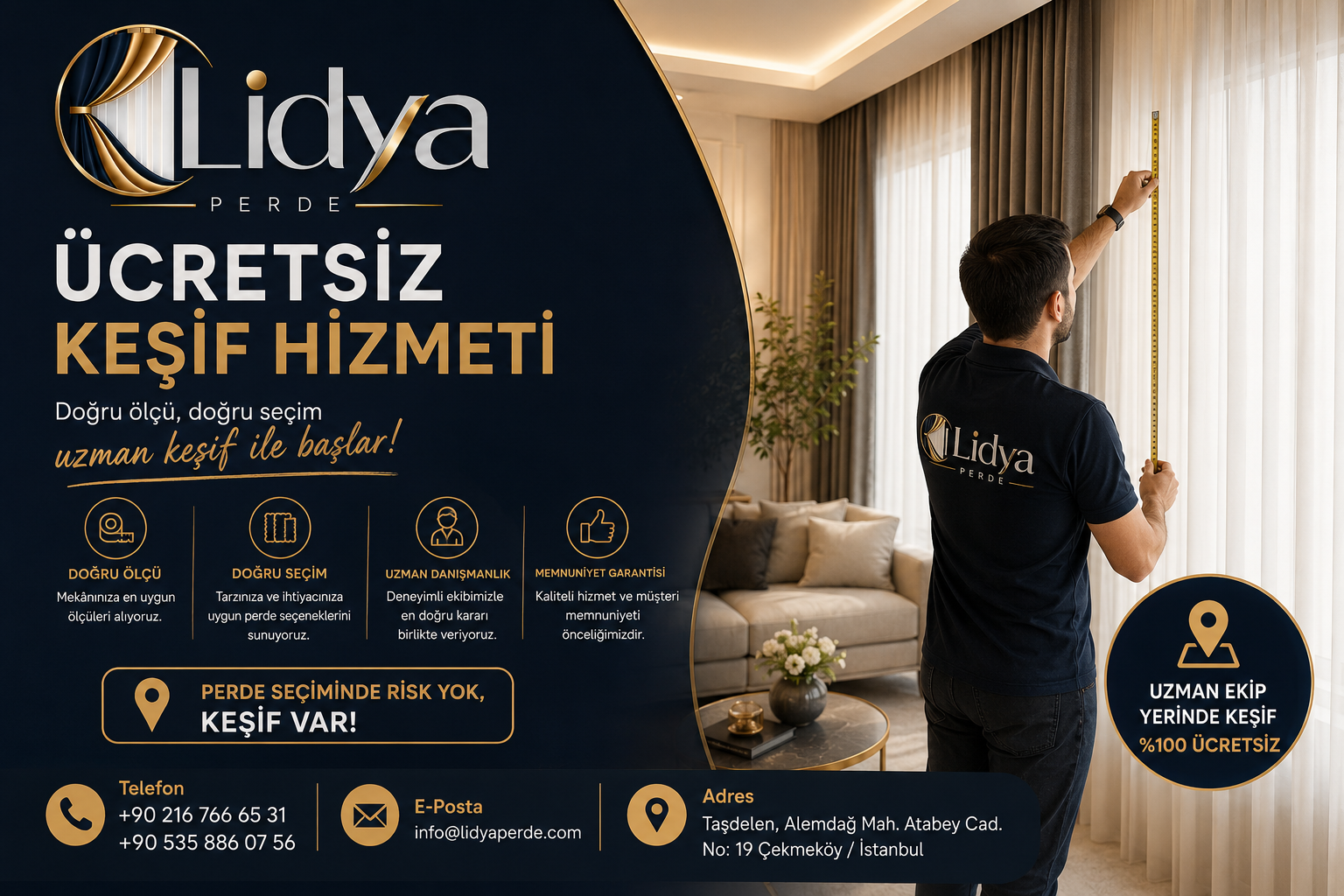 Ahşap Jaluzi Modeli - Lidya Perde ahşap jaluzi modeli